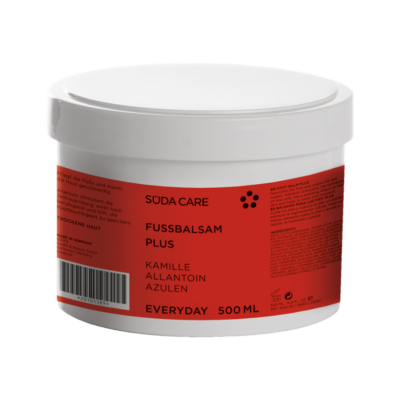 Balsam pentru piele foarte uscata a picioarelor SÜDA CARE EVERYDAY Fussbalsam Plus 5041.3, 500ml