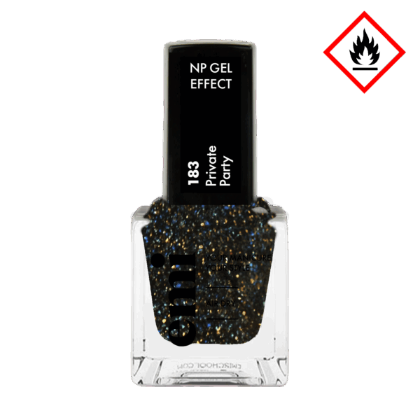 Oja cu efect de gel Ultra Strong NP Private party, Nr.183, 9 ml.