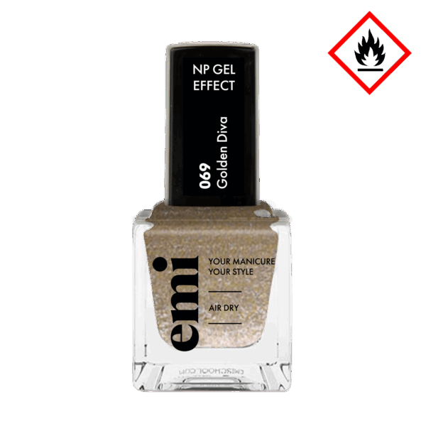 Lac unghii Gel Effect FQ Golden Diva Nr.069 9ml