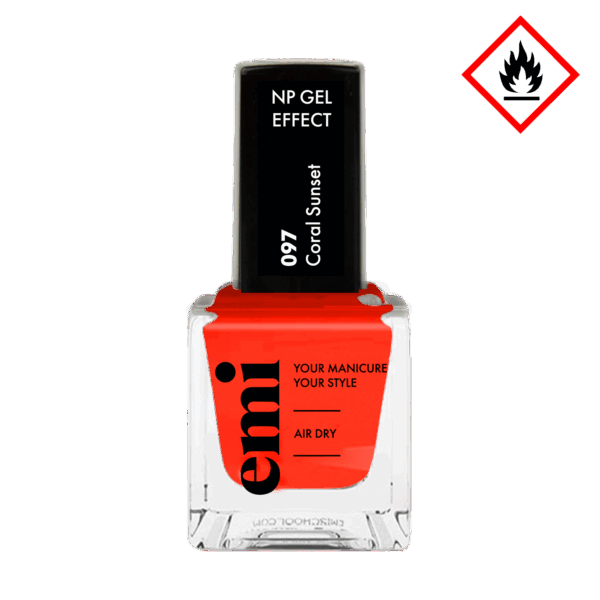 Lac unghii Gel Effect GR Coral Sunset Nr.097 9ml