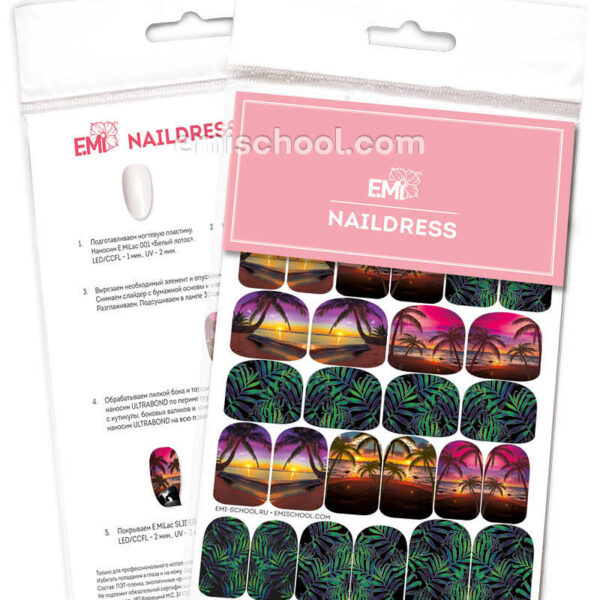 Naildress Tropical Sunset Nr.32 sticker unghii