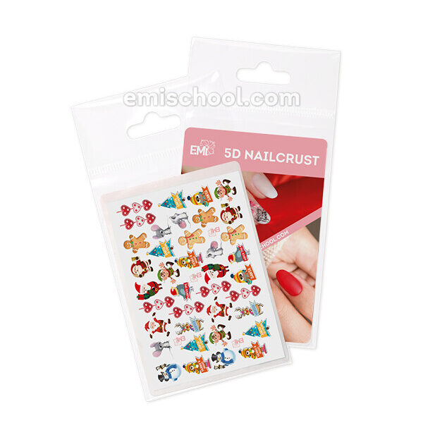 Mini Nailcrust 5D Christmas Nr.14 sticker unghii