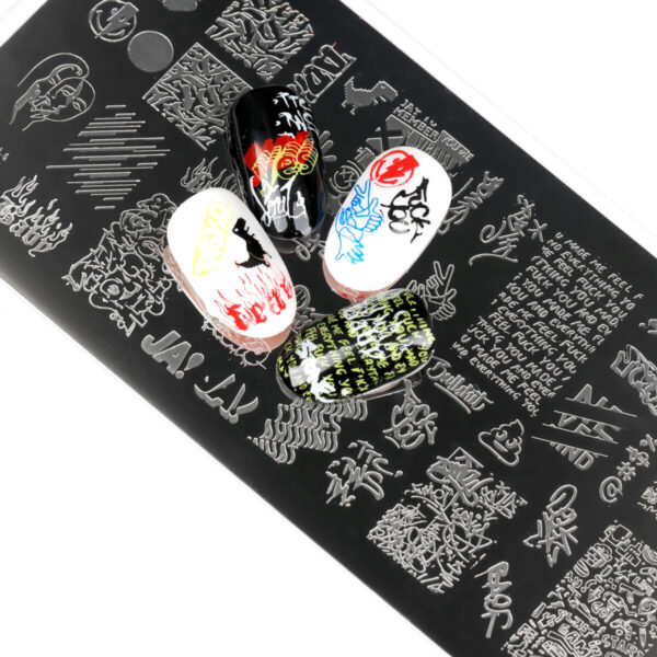Matrita pentru stampila unghii Graffity nr.2
