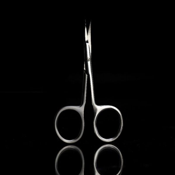 Foarfecă pentru cuticule din inox, curbată – 18 mm FC103C