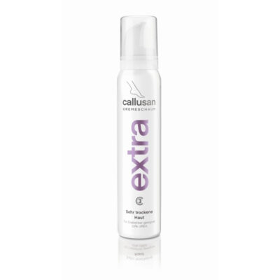 Spumă cremă pentru piele foarte uscata și crăpată cu 10% uree Callusan EXTRA 125ml