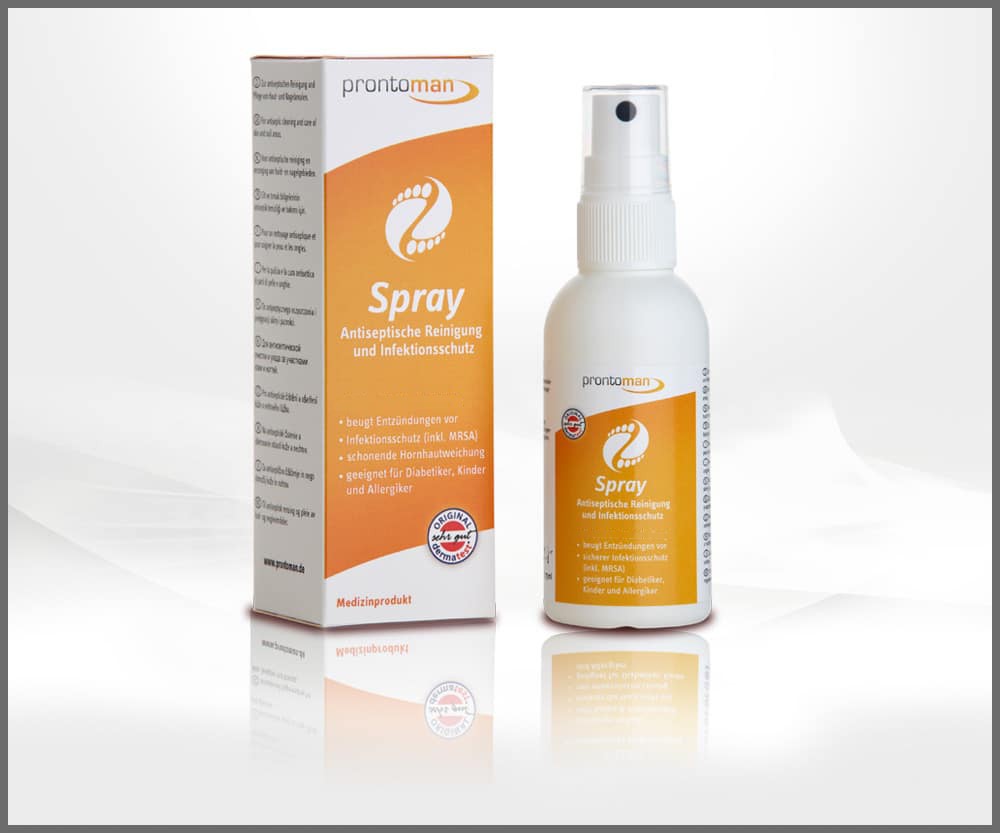 Solutie curatare antiseptica Prontoman® Spray, 250ml