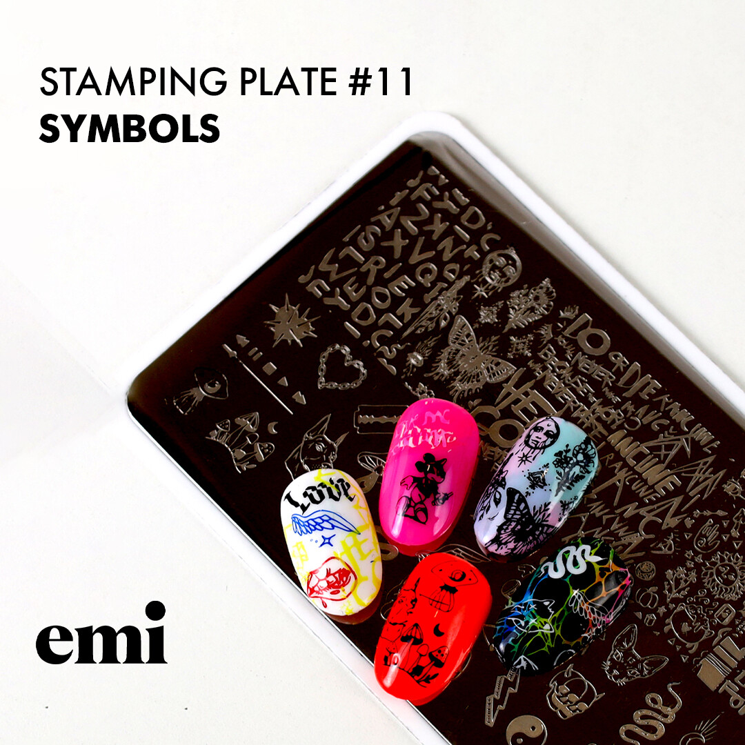 Matrita pentru stampila unghii Symbols Nr.11
