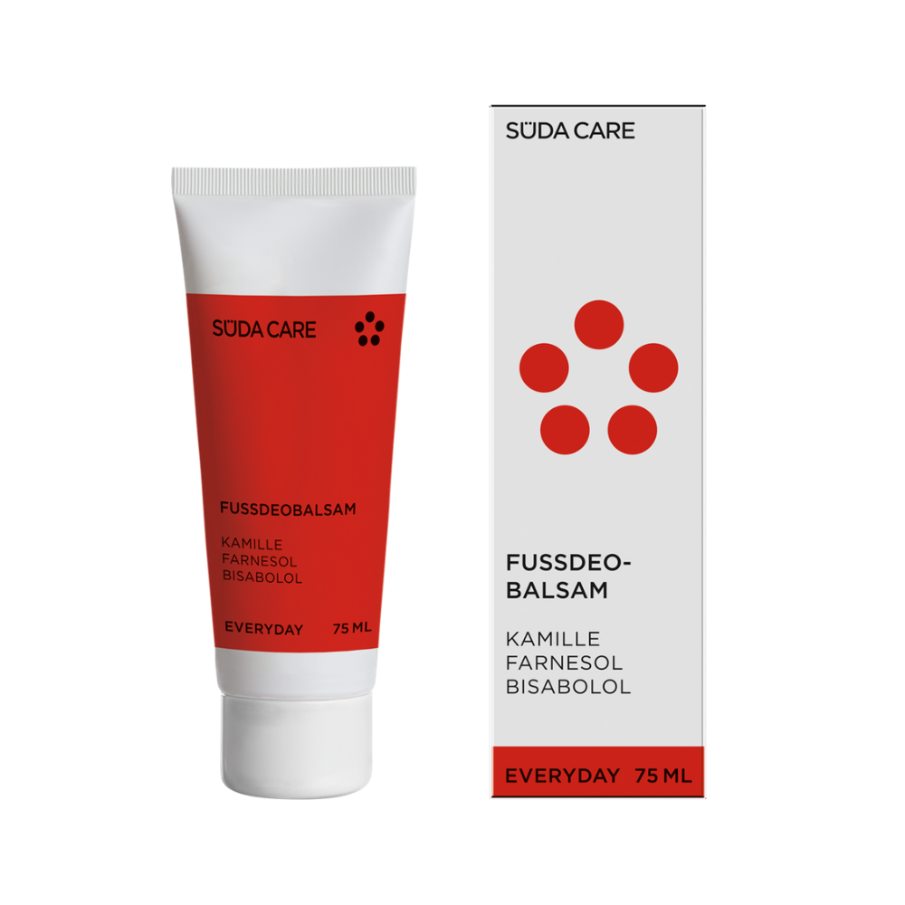 Deodorant crema pentru picioare SÜDA CARE EVERYDAY Fussdeobalsam 5046.0, 75ml
