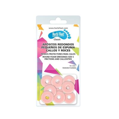 Protectii rotunde mici din spumă pentru piele