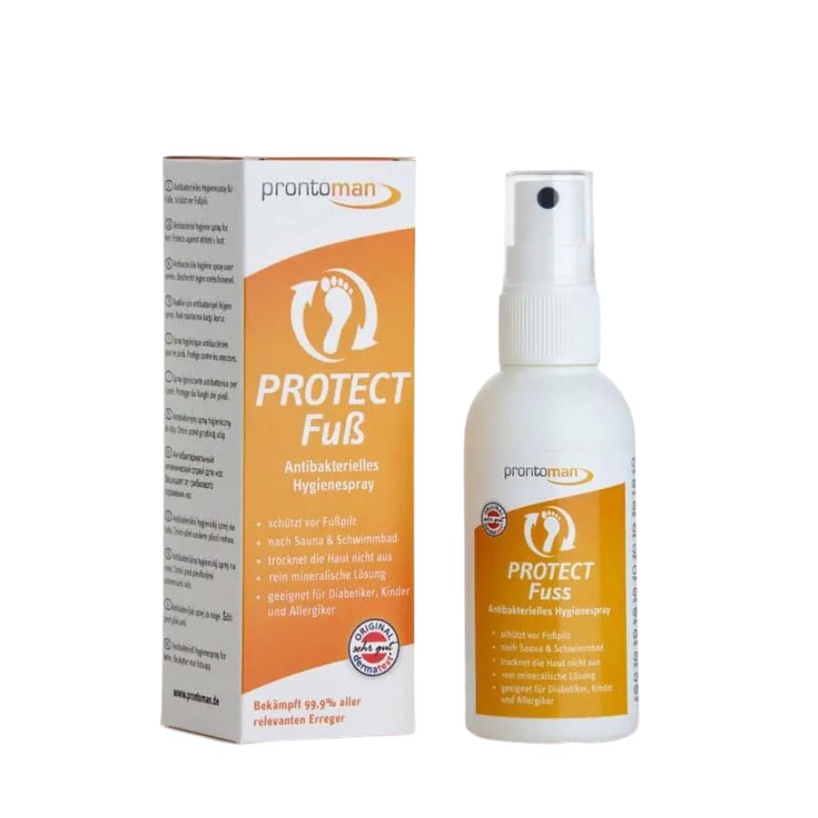 Spray protectie antimicrobiana Prontoman® Protect Fuss, 75ml