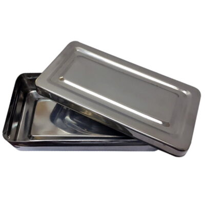 Cutie inox pentru instrumentar  Nr.2 26x15x5 1166