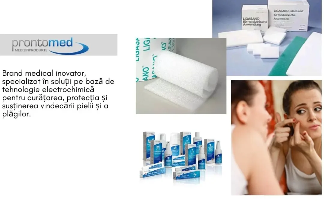 PRONTOMED – Produse profesionale pentru îngrijirea pielii și controlul microbiologic