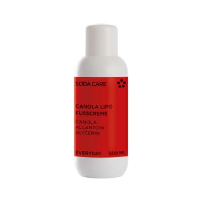 Crema pentru picioare SÜDA CARE EVERYDAY Canola Lipo Fusscreme 5033.3, 500 ml