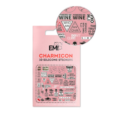 Mini Charmicon 3D Street Art Nr.141 sticker unghii