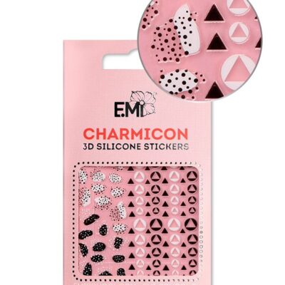 Mini Charmicon 3D Geometric Patterns Nr.120 sticker unghii